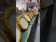 โคมไฟฟลัดไลท์โรงงานประหยัดพลังงาน IP65 ไฟ LED ป้องกันการระเบิด