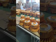 โคมไฟกันระเบิด Ip65 โรงงานกันน้ํา 50w 100w 150w LED โคมไฟกันระเบิด