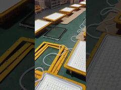 ดูไฟ LED ป้องกันการระเบิด SMD2835/3030 100-110lm/W สำหรับการสาธิตโรงงาน