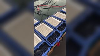 AC85-265V 3000K-6500K ไฟถนน LED ความสว่างสูงพร้อมประสิทธิภาพ 120lm / W