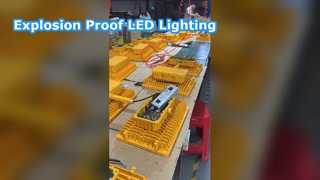 ความสว่างสูง IP65 กันน้ำ 150W-600W ไฟ LED ป้องกันการระเบิดสำหรับอันตราย