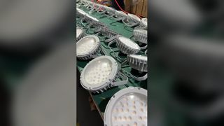 โคมไฟขุดเหมืองป้องกันการระเบิด ATEX พร้อมชิป LED SMD2835/3030 ป้องกัน IP66