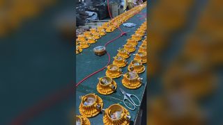 โคมไฟกันระเบิด LED อุตสาหกรรมไฮเบย์พร้อม Exde ⅡC T6 Gb, IP65