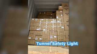 ใหม่โคมไฟอุโมงค์รถไฟใต้ดินกระจกนิรภัยอลูมิเนียม Ip65 กันน้ำป้องกันการระเบิด