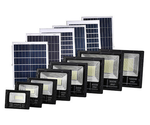 ไฟสปอร์ตไลท์โซลาร์เซลล์ LED 20 วัตต์ สำหรับถนน กันน้ำ IP65