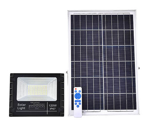 ไฟสปอร์ตไลท์โซลาร์เซลล์ LED 20 วัตต์ สำหรับถนน กันน้ำ IP65