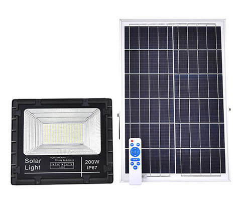 ไฟสปอร์ตไลท์โซลาร์เซลล์ LED 20 วัตต์ สำหรับถนน กันน้ำ IP65