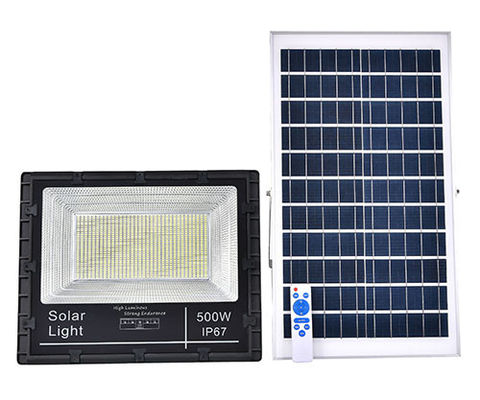 ไฟสปอร์ตไลท์โซลาร์เซลล์ LED 20 วัตต์ สำหรับถนน กันน้ำ IP65