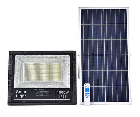 ไฟสปอร์ตไลท์โซลาร์เซลล์ LED 20 วัตต์ สำหรับถนน กันน้ำ IP65