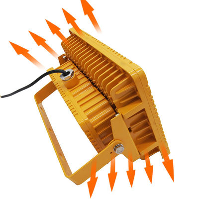 ไฟไฟฟ้าอัดระเบิดสูง 180W พร้อมการจัดอันดับ IP66 และการสร้างจากสกัดอลูมิเนียมสําหรับสถานที่อันตราย