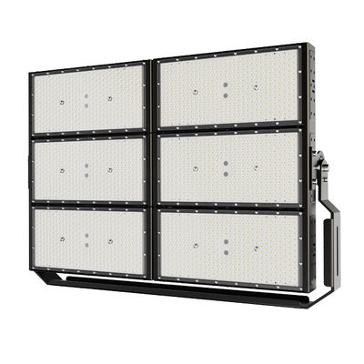 ไฟสปอร์ตไลท์ LED เสากระโดงสูง 1200W สำหรับกลางแจ้ง ไดรเวอร์ Meanwell