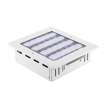 200W IP54 กันน้ําอุตสาหกรรม High Bay LED ไฟโฟลด์กับอะลูมิเนียม + ชัดเจน PC สําหรับสถานีน้ํามัน