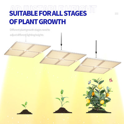 อลูมิเนียม 400w Led Grow Light สําหรับโรงงานในบ้าน SMD2835 สเป็คตรัมเต็ม