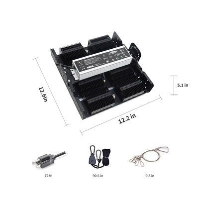 ไฟปลูก LED T5 Full Spectrum 250W พร้อมระบบจัดการความร้อนแบบ Passive สำหรับพืชในร่ม