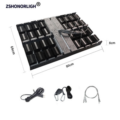 ไฟปลูก LED เต็มสเปกตรัม 1000W แบบปรับแสงได้สำหรับพืชในร่ม พร้อมการควบคุมเวลา