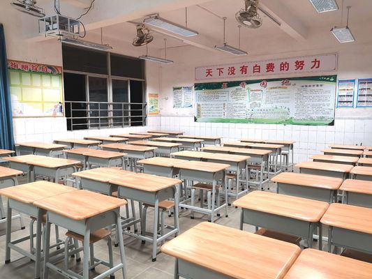 ไฟห้องเรียน LED 4000K ที่สามารถลดความสว่างได้ มีอายุการใช้งาน 50,000 ชั่วโมง เพื่อป้องกันตา