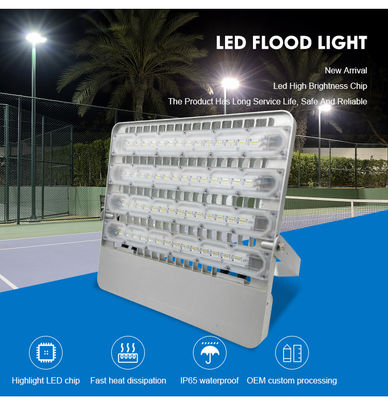โคมไฟสปอร์ตไลท์ LED สนามกีฬาภายนอก 110W 220W สำหรับสนามบาสเก็ตบอล