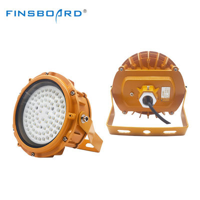 IP66 กันน้ํา 100W LED โฟลด์ไฟกันระเบิด พร้อมมุมแสง 120° สําหรับสถานที่อันตราย