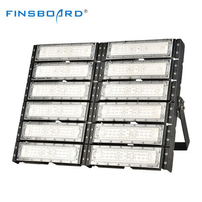ไฟสปอร์ตไลท์ LED แบบปรับหรี่ได้ IP66 กันน้ำ 50W ถึง 600W ไฟสปอร์ตไลท์กลางแจ้งแบบโมดูลาร์