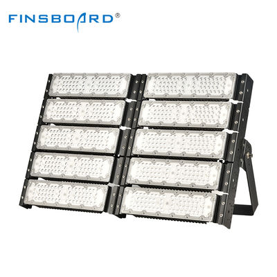 ไฟสปอร์ตไลท์ LED แบบปรับหรี่ได้ IP66 กันน้ำ 50W ถึง 600W ไฟสปอร์ตไลท์กลางแจ้งแบบโมดูลาร์