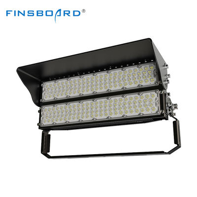 ไฟสนามกีฬา LED 130lm/w แบบกำหนดเอง 50000 ชั่วโมง IP67 สำหรับสนามกีฬากลางแจ้ง พร้อม 3 โมดูล