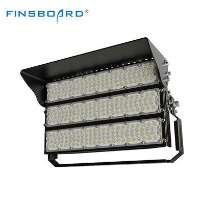 ไฟสนามกีฬา LED 130lm/w แบบกำหนดเอง 50000 ชั่วโมง IP67 สำหรับสนามกีฬากลางแจ้ง พร้อม 3 โมดูล