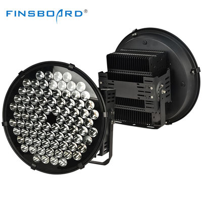 TS150W / 200W ไฟฟ้าอุตสาหกรรมขนาดสูงด้วย LED 7070 IP65 กันน้ําและมุมรังสี 5 ° สําหรับสวนและโรงงาน