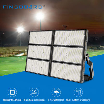 ไฟสปอร์ตไลท์ LED เสากระโดงสูง 1200W สำหรับกลางแจ้ง ไดรเวอร์ Meanwell