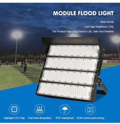 ไฟสนามกีฬา LED แบบติดตั้งบนตัวยึด ไฟสนามกีฬา 1250W Meanwell