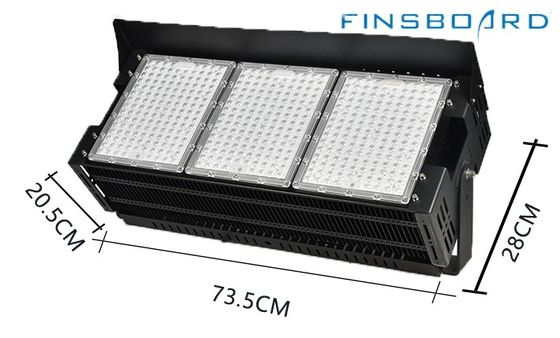 ไฟสนามกีฬา LED หรี่แสงได้พร้อมการป้องกัน IP66 พร้อมวัสดุอะลูมิเนียมเพื่อความทนทานที่เหนือกว่า