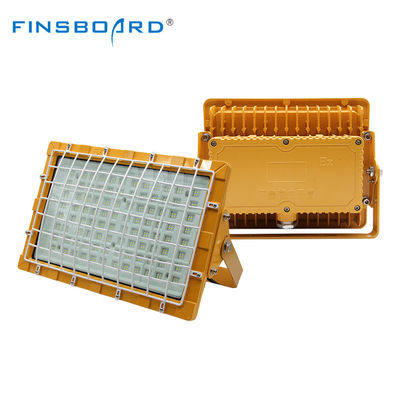 ไฟ LED ป้องกันการระเบิดที่ได้รับการรับรอง ATEX แบบกำหนดเอง พร้อมการกระจายความร้อนอะลูมิเนียมความบริสุทธิ์สูงและประสิทธิภาพแสง 100-110lm/w