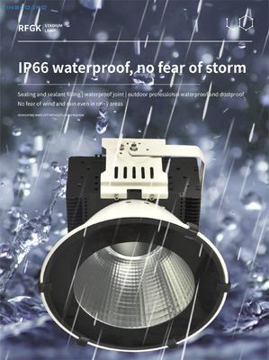 IP65 SMD 3030 ไฟกรานหอไฟฟ้าอุตสาหกรรมไฟฟ้าสูง AC85-265V