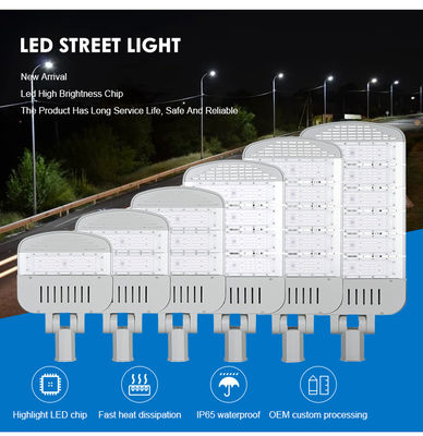 SMD3030 LED Street Light IP65 กันน้ํา แสง LED กลางแจ้ง