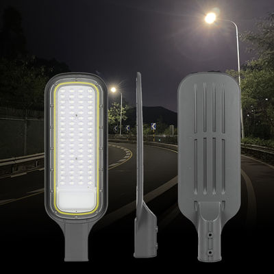 สถานที่จอดรถทางหลวงกลางแจ้ง SMD2835 LED Street Light Aluminum Die-Casting