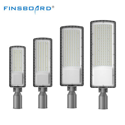 ความสว่างสูง AC85-265V 3000K ถึง 6500K ไฟ LED ถนนทางหลวง ถนนเมือง ที่จอดรถ