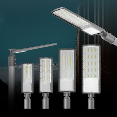 ไฟ LED สำหรับสวนหรือทางหลวงแบบปรับได้ 50W ถึง 200W IP66 เม็ด LED SMD