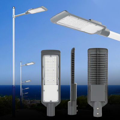 OEM ODM ชิป LED ประสิทธิภาพสูง ไฟถนนภายนอก 3000-6500K 50W ถึง 200W