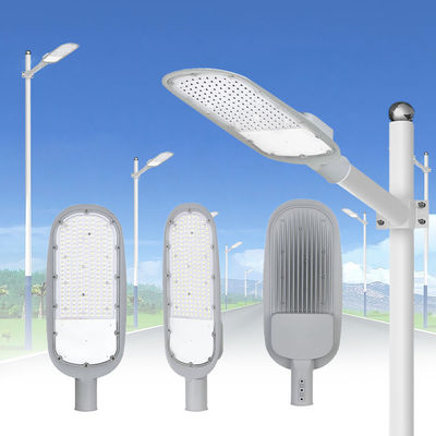 ประสิทธิภาพสูง LED Street Light ด้วย IP66 กันน้ํา Die-casting Aluminum Housing และประสิทธิภาพ 120lm/w สําหรับ AC85-265V ระยะความดัน