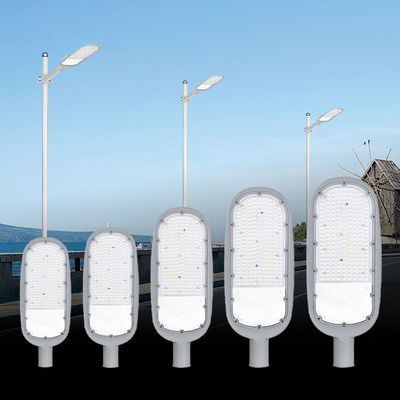 ประสิทธิภาพสูง LED Street Light ด้วย IP66 กันน้ํา Die-casting Aluminum Housing และประสิทธิภาพ 120lm/w สําหรับ AC85-265V ระยะความดัน