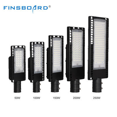 50w-250w ประหยัดพลังงาน Led Street Light กันน้ําภายนอก 3000K ถึง 6500K