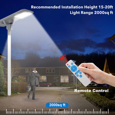 ไฟถนนพลังงานแสงอาทิตย์ LED แบบรวมในตัวสำหรับภายนอกอาคาร 6000-6500K 400w 600w 800w 1000w 1200w