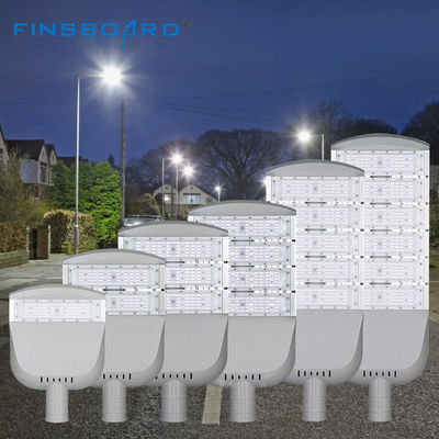 IP65 กันน้ํา LED Street Light ด้วยวัสดุอะลูมิเนียม + PC และ 50W-300W วัตต์สําหรับแสงกลางแจ้ง