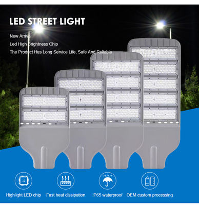 IP65 กันน้ํา 3000K/4000K/6000K LED Street Light พร้อม OEM ODM ตัวเลือกที่สามารถปรับแต่งได้สําหรับแสงภายนอก