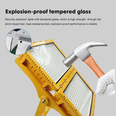 โคมไฟส่องสว่างกันระเบิด 400W พร้อมมุมลำแสง 120° และระดับการป้องกัน IP66