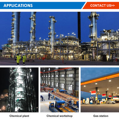 ไฟ LED กันระเบิด 400W IP66 พร้อมรับประกัน 5 ปีสําหรับสถานที่อันตราย