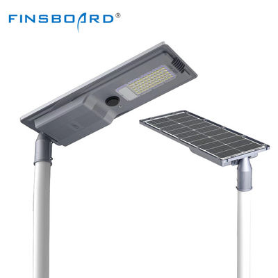 ไฟถนนโซลาร์เซลล์ LED คุณภาพดี กันน้ำ IP65 สำหรับภายนอกอาคาร ไฟถนน SMD อะลูมิเนียมหล่อขึ้นรูป 400w 600w แบบ All in One