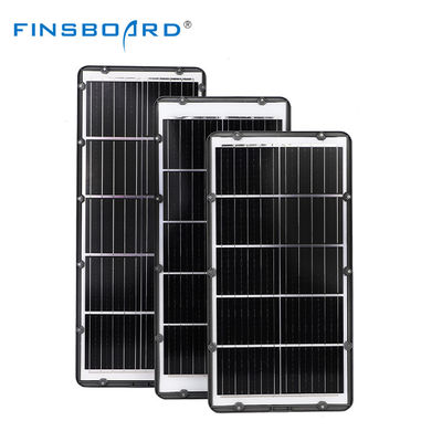 โคมไฟถนนแบบรวมไฟถนน 400w 600w 800w กลางแจ้ง All in One LED Solar Street Light