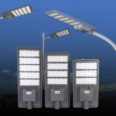 โคมไฟถนนแบบรวมไฟถนน 400w 600w 800w กลางแจ้ง All in One LED Solar Street Light