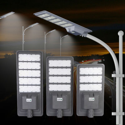 โคมไฟถนนแบบรวมไฟถนน 400w 600w 800w กลางแจ้ง All in One LED Solar Street Light