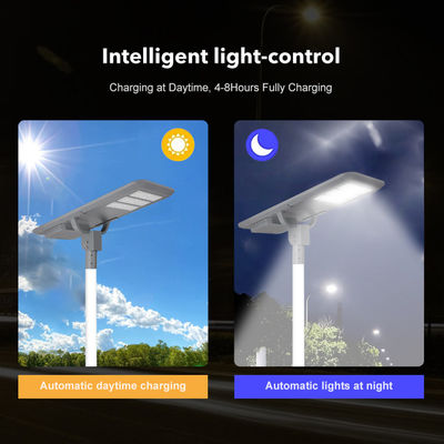 ไฟถนนกลางแจ้งกันน้ำ IP66 ไฟถนน 400w 600w 800w 1000w 1200w ไฟถนนพลังงานแสงอาทิตย์ LED แบบรวมทุกอย่าง